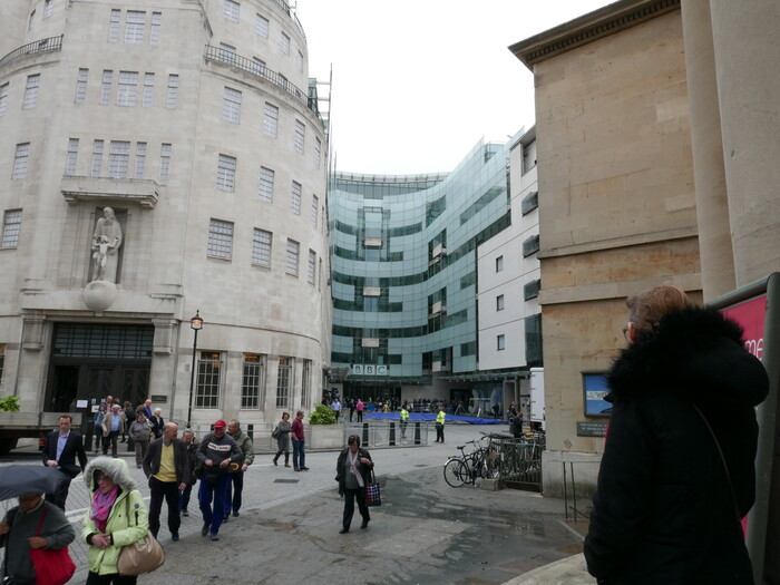 The BBC headquarters (I think)