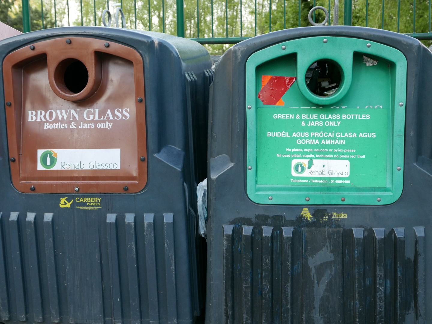 Recycling signs