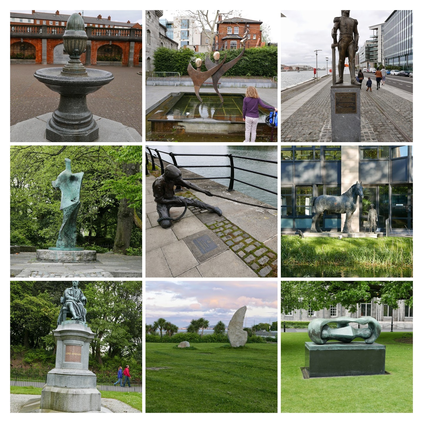 Statues in Dublin