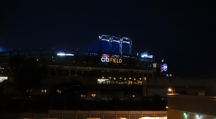 Citi Field stadium, home of the Mets (aka the extent of my baseball knowledge)