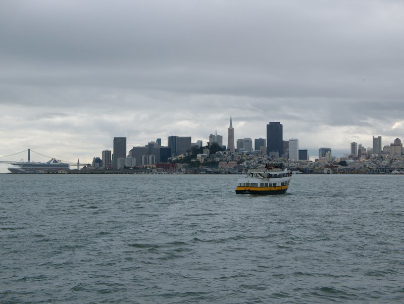 The view from Alcatraz