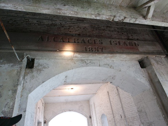 The original entrance.