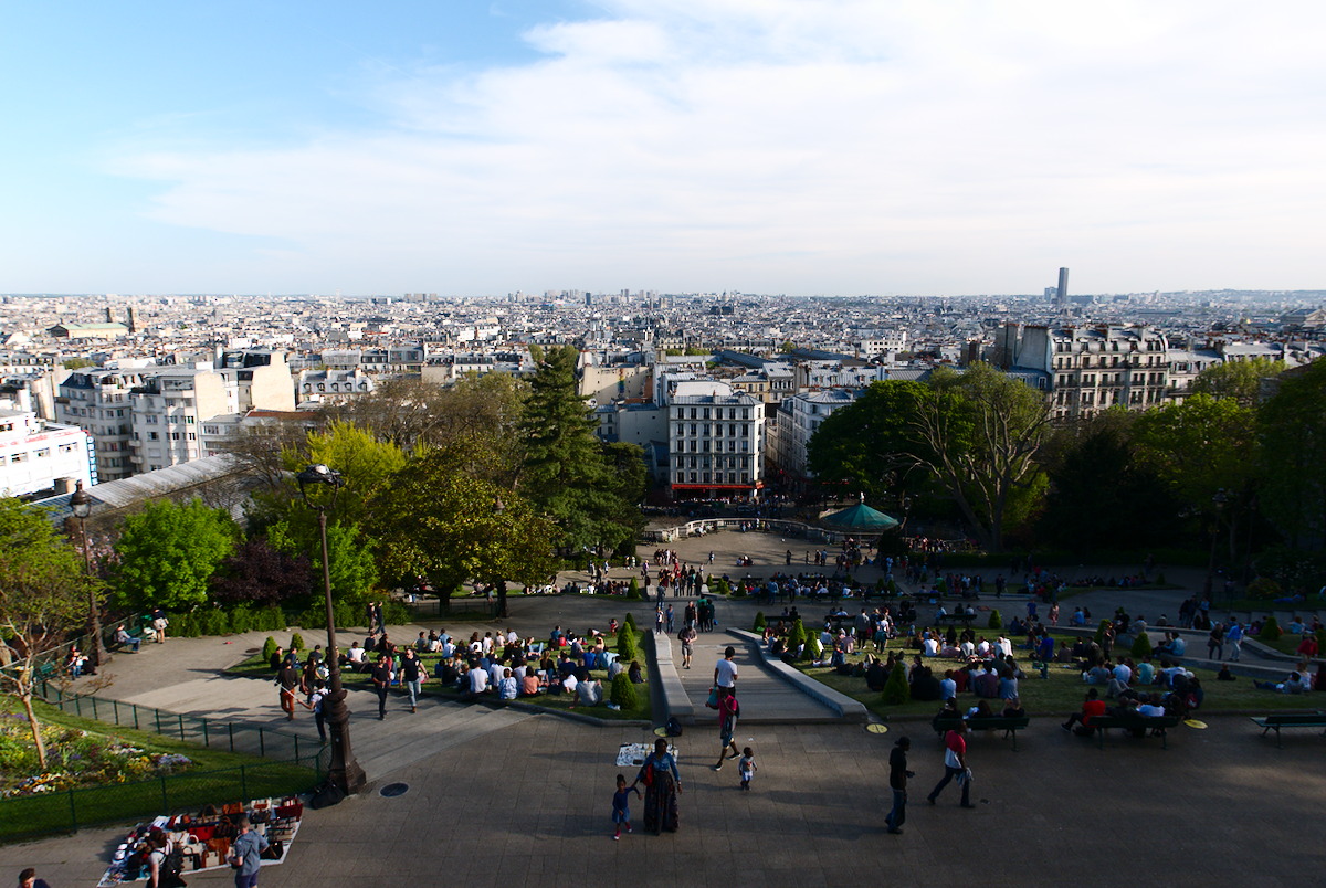 View from Sacre Coeur