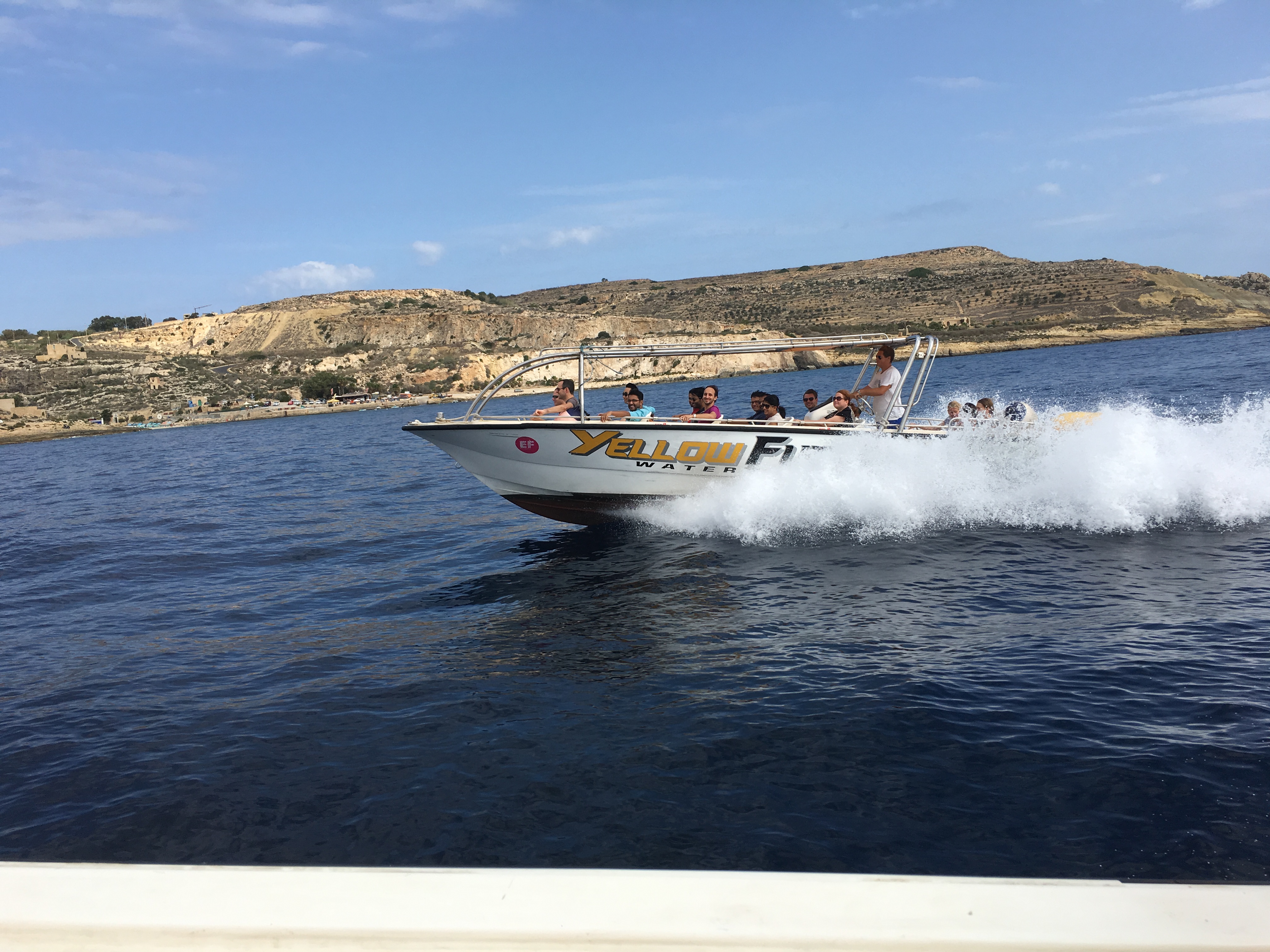 Speed boat racing