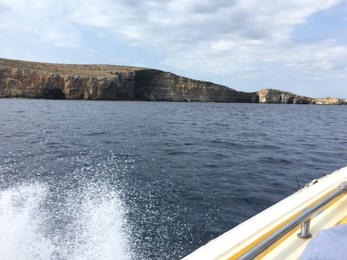 Caves in Gozo.