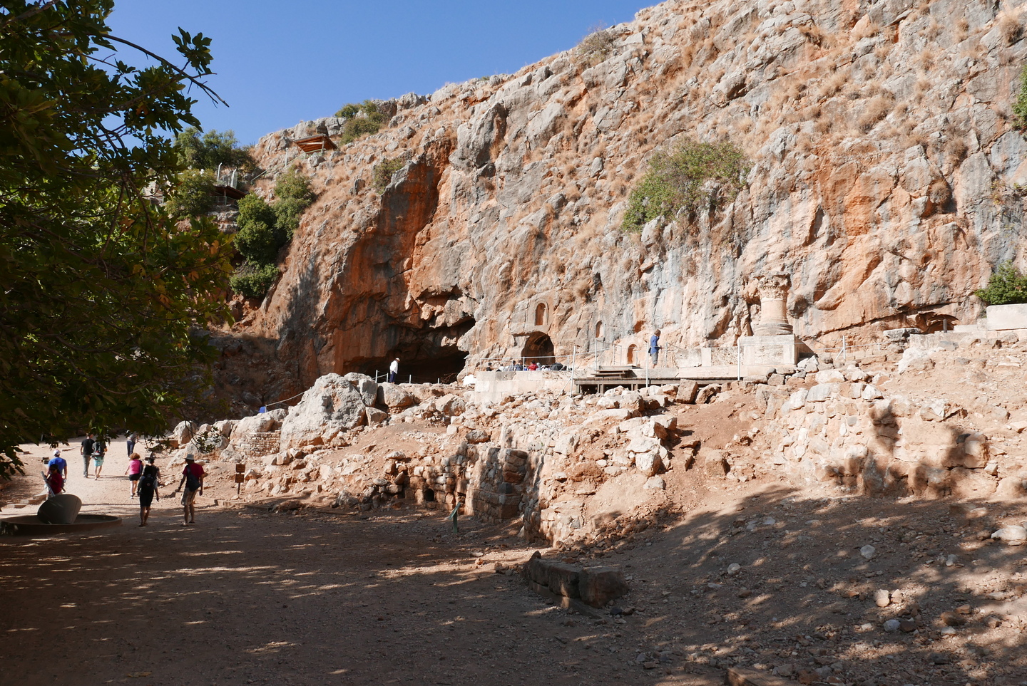 Temple of Pan in Banias