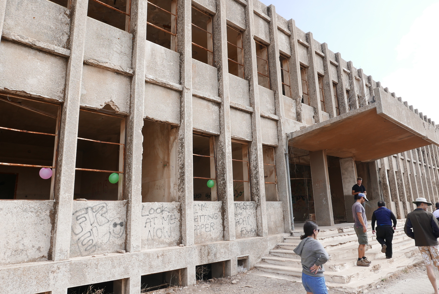 Abandoned Syrian hospital