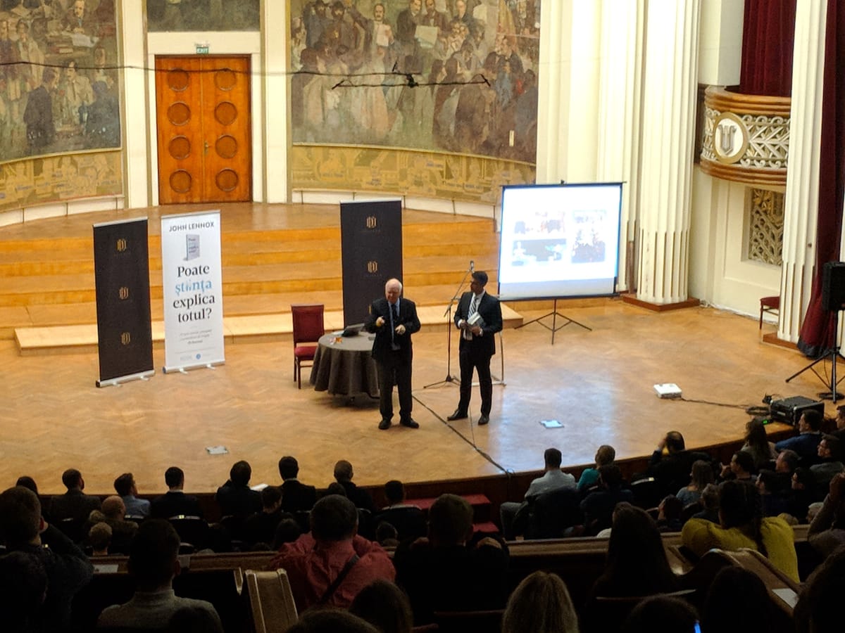 John Lennox in Cluj