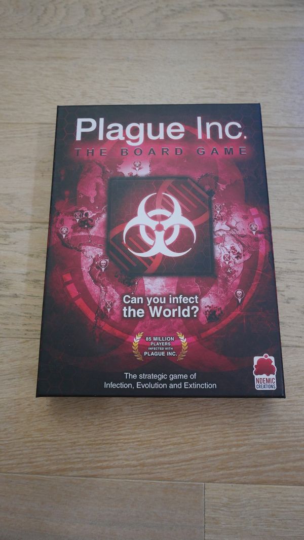 Quarantine boardgames: Plague Inc.