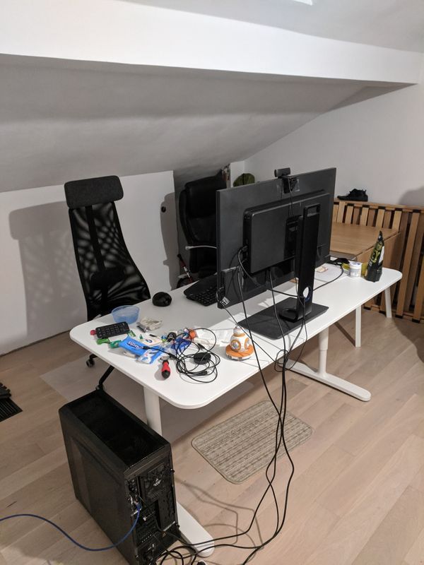 New desk setup